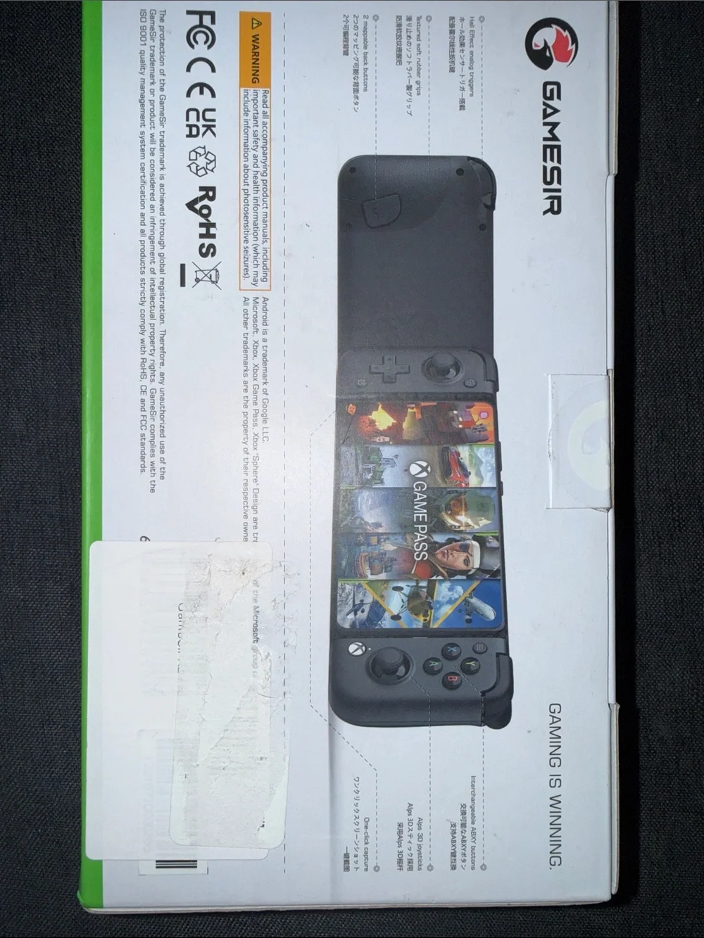 X2 Pro Android Gaming Controller - Black